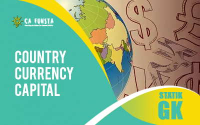 Country Capital Currency PDF 2023: All Country Capital, Currency