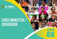 Chief Ministers And Governors Of India 2022 List With PDF