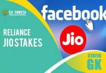 Reliance Jio Stakes | Static GK Study Materials PDF – Free Download