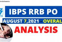 IBPS RRB PO Exam Analysis 2021 | Section-wise Analysis of RRB PO Prelims 2021 | Check Here ibps-rrb-po-exam-analysis-2021