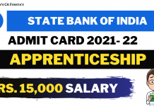 SBI Apprentice 2021 | Download link