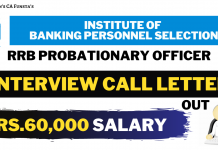 IBPS RRB PO Interview call letter Out And to Reprint Application