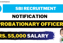 SBI Probationary Officer 2021 Notification