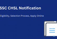 SSC CHSL Notification 2022-23 PDF: Out for 4500 Vacancies, Online Application Form SSC CHSL Notification 2022-2023
