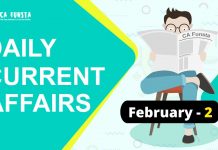 Daily Current Affairs February 02: Check Here Daily Current Affairs February 2