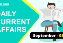 Daily Current Affairs September 08: Check Here Daily Current Affairs September 08