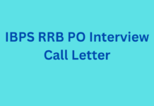 IBPS RRB PO Interview Call Letter 2023: Out, Probationary Officer Phase 3 Admit Card IBPS RRB PO Interview Call Letter