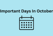 Important Days In October 2023 National And International Days List: Check Dates Calendar Important days in October