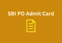 SBI PO Prelims Admit Card 2023: Out, Preliminary Exam Call Letter Download Link SBI PO Admit Card