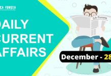 Daily Current Affairs December 28: Check Here Daily Current Affairs December 28
