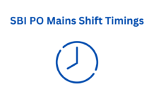 SBI PO Mains Shift Timings 2023: Reporting Time, Exam Instructions SBI PO Shift Timings