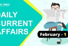 Daily Current Affairs February 01: Check Here Daily Current Affairs February 1