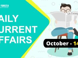 Daily Current Affairs October 14