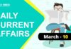 Daily Current Affairs March 10