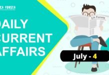 Daily Current Affairs July 04: Check Here Daily Current Affairs July 04