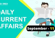Daily Current Affairs 11 September 2026 | PDF Download | Bank Exams Daily Current Affairs September 11